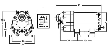 DIAPHRAM BOOST PUMP specs