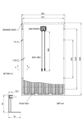 Monocrystalline Solar Modules Drawing